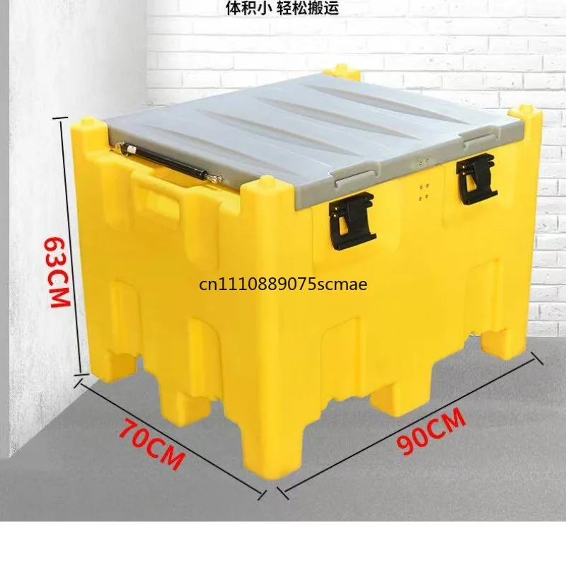 Fully automatic mobile refueling machine 500 liters 230L100L oil storage plastic tank large fuel tank new electric gas station