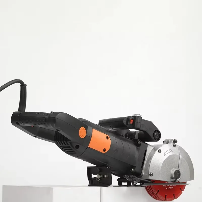 New Design Multi-slice Electric Brushless Motor Wall Groove Cutting Chaser Machine