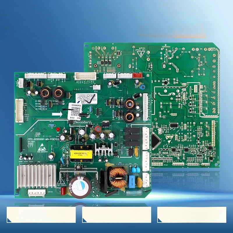 Disassembly of for Midea refrigerator BCD-630WKGPZV computer control motherboard DZ120V1V