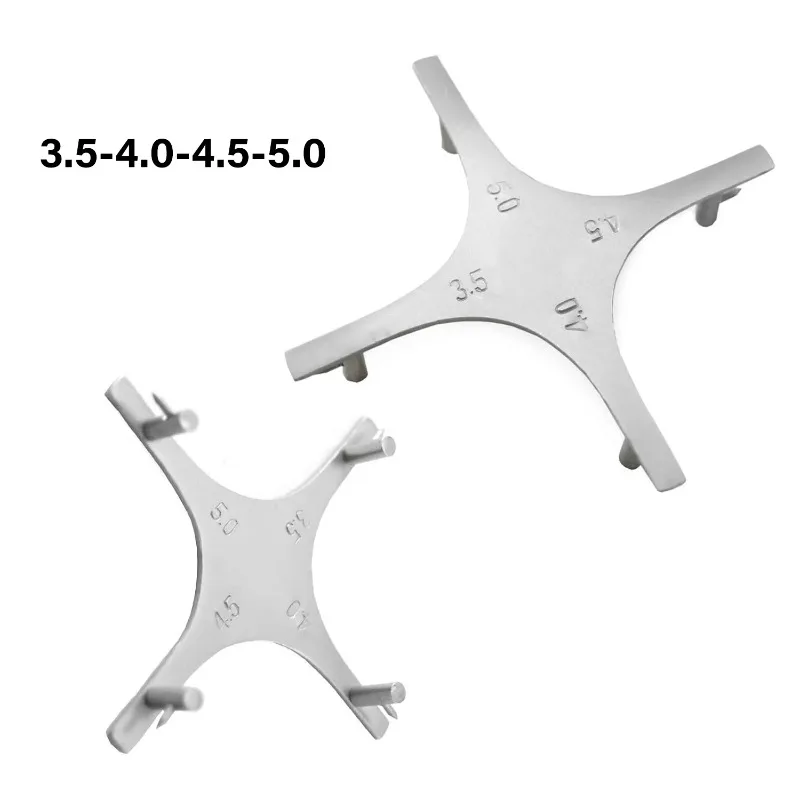 3Pcs Orthodontic Metal Bracket Gauge Locator Placement Laboratory Instruments Best Tools s