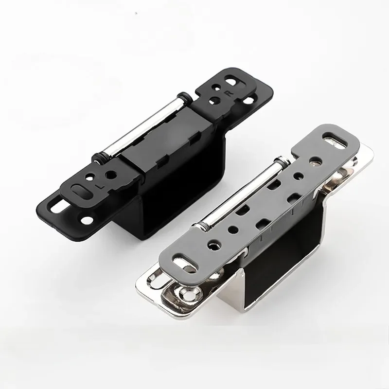 GSTARAM 보이지 않는 문짝 3D 조정 가능한 힌지 숨겨진 프레임, 매우 좁은 가장자리 미니멀리스트 문짝 디자인, 숨겨진 힌지