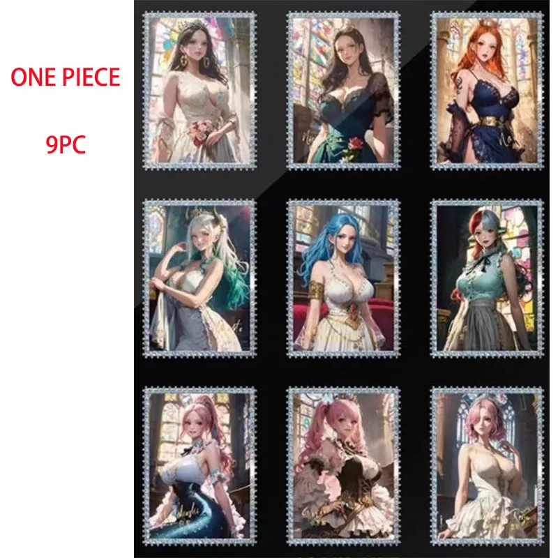 Anime ONE PIECE Rare SP SSP SXR SQ Reflections Flash Cards Luffy Zoro Hancock Toys for boys Collectible Cards Birthday Gifts