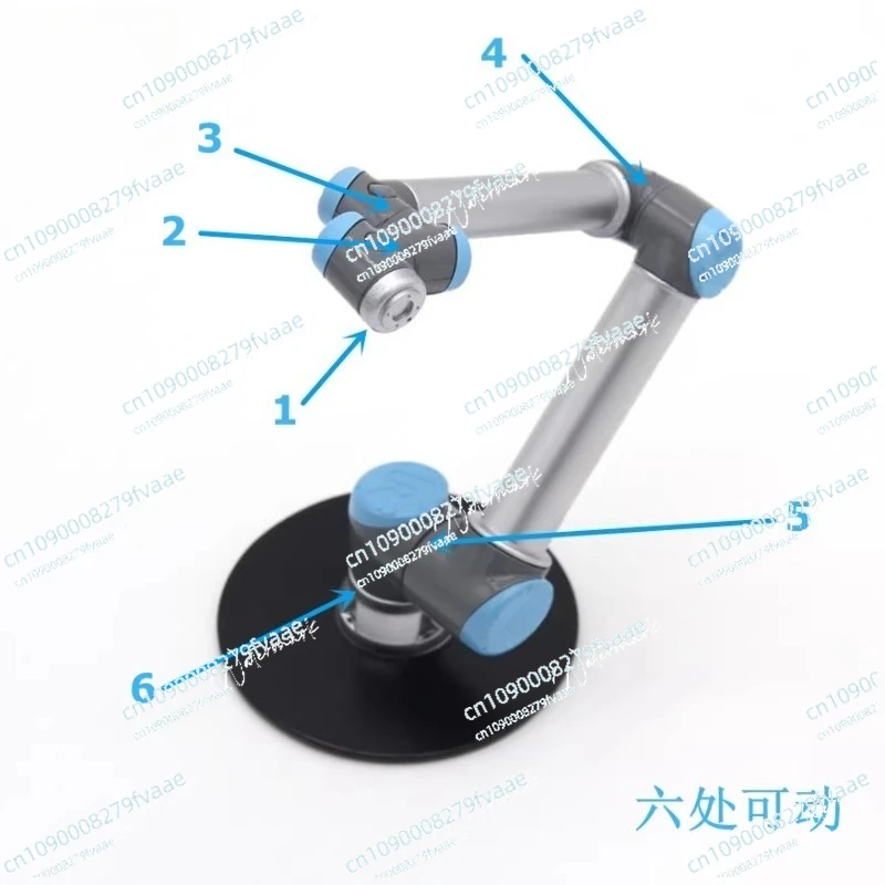 1:6 Robot Manipulator Arm Model for  5-Axis Arm Model Vertical Multiple-Joint Decoration Model