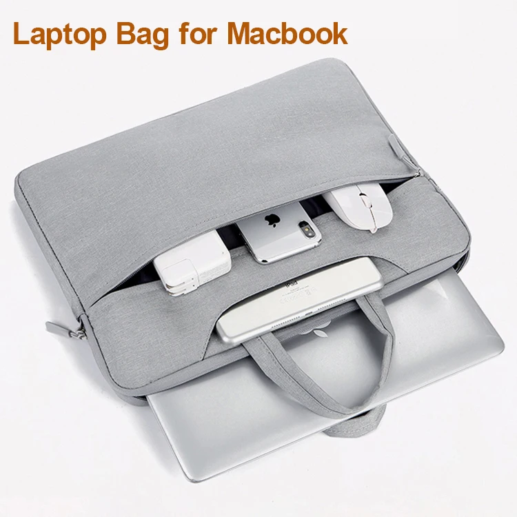 

Laptop Shoulder Bag for MacBook Air 13 inch 2022 2021 2020 A2337 M1 A2179 Waterproof Notebook Carrying Case for Business School