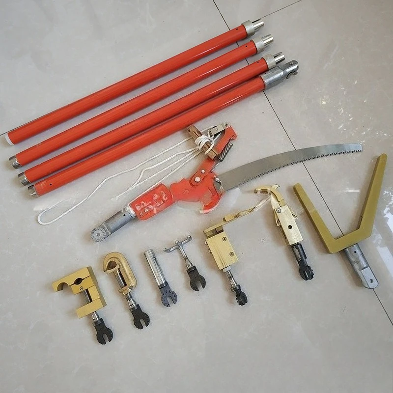 

Multifunctional operating rod 8-piece set Combined live working tool set 10kV live fire set