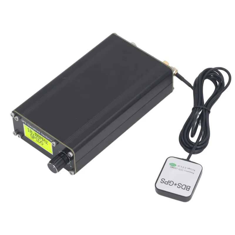 GPS Disciplined Oscillator OCXO 10MHz Square Wave Output GPSDO GPS Disciplined Clock DC12V