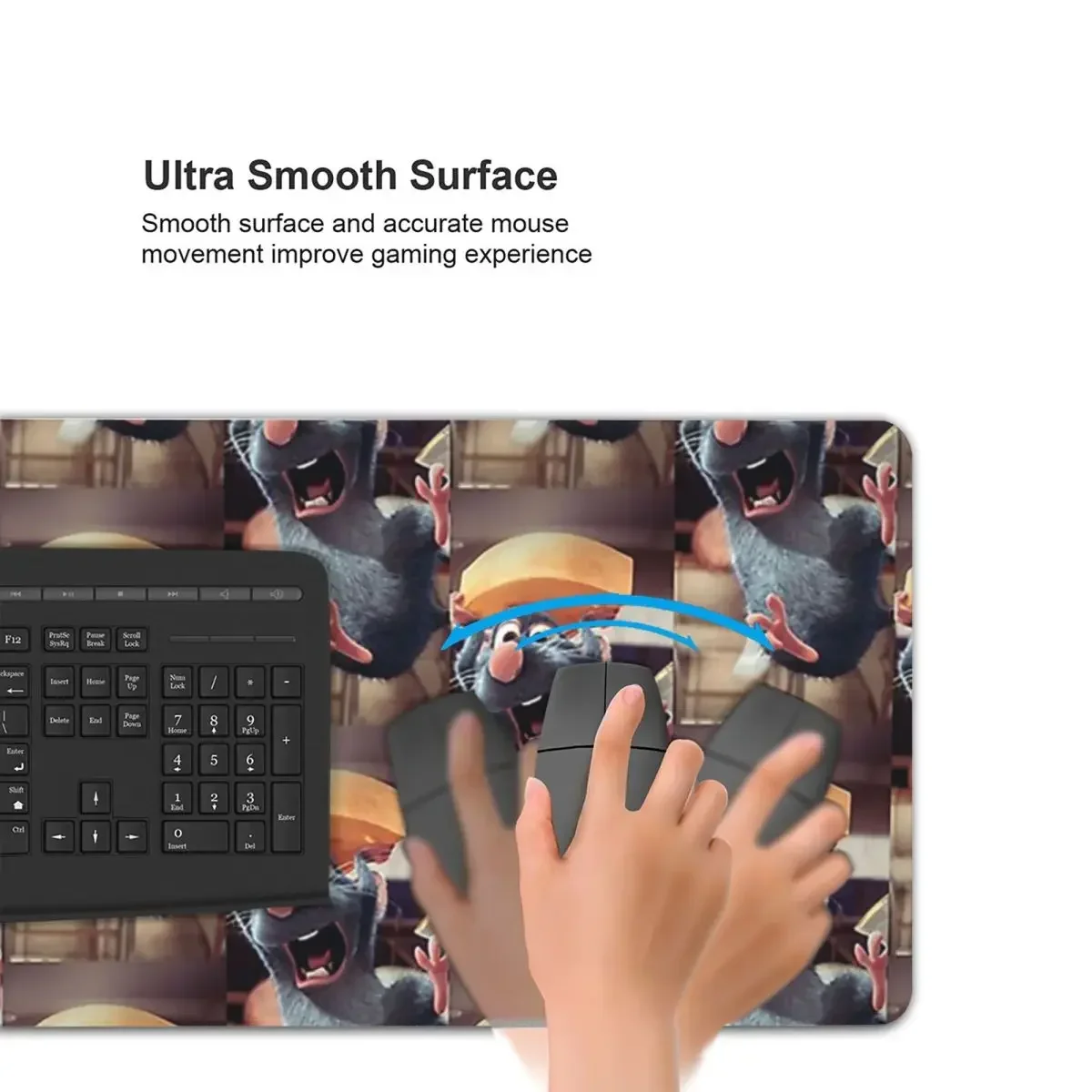 راتاتوي لوحة ماوس كبيرة لوحة مفاتيح الكمبيوتر ماوس حصيرة ألعاب الكمبيوتر المحمول حصيرة مكتبية ملحقات المكتب مفارش الطاولة