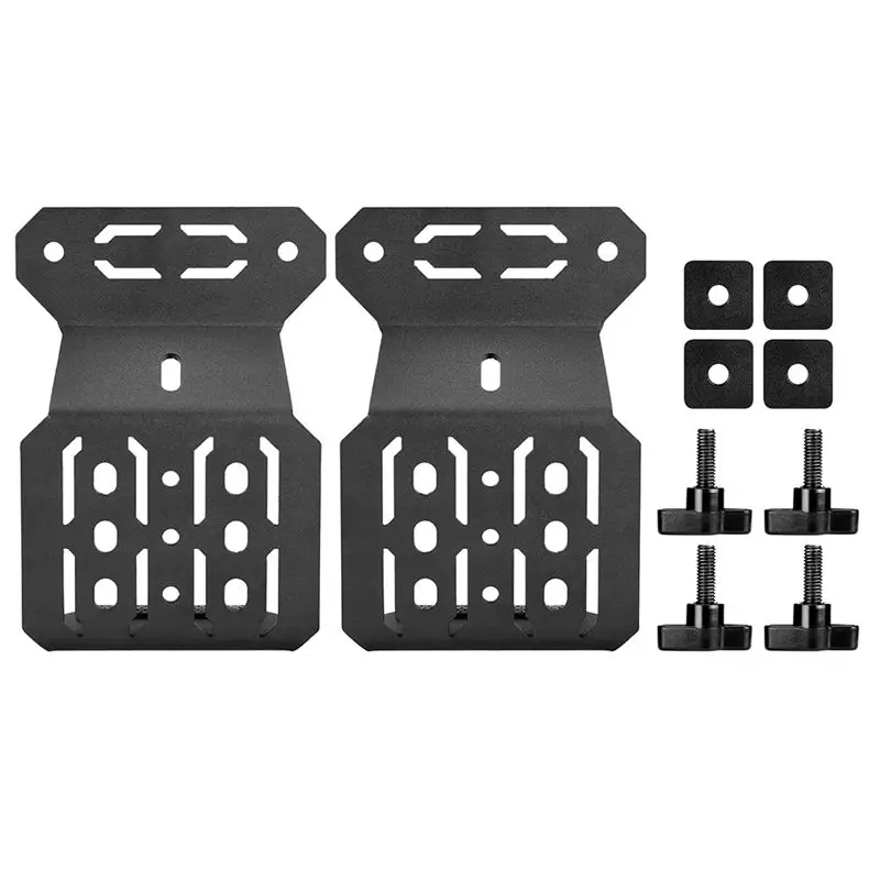 N96R Bed Rail Mount Brackets For Tacoma, Bed Rail Modular System For Shovels, Axe, Recovery Boards, Fuel Cans & Other Tools