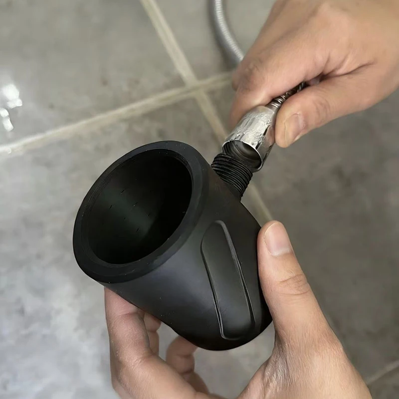 Men Shower Nozzle Powerful Full Cleaning Massage Sprayer Multifunctional 2 in 1 Dog Cat Foot Wash Tool High Pressure Shower Head view 2