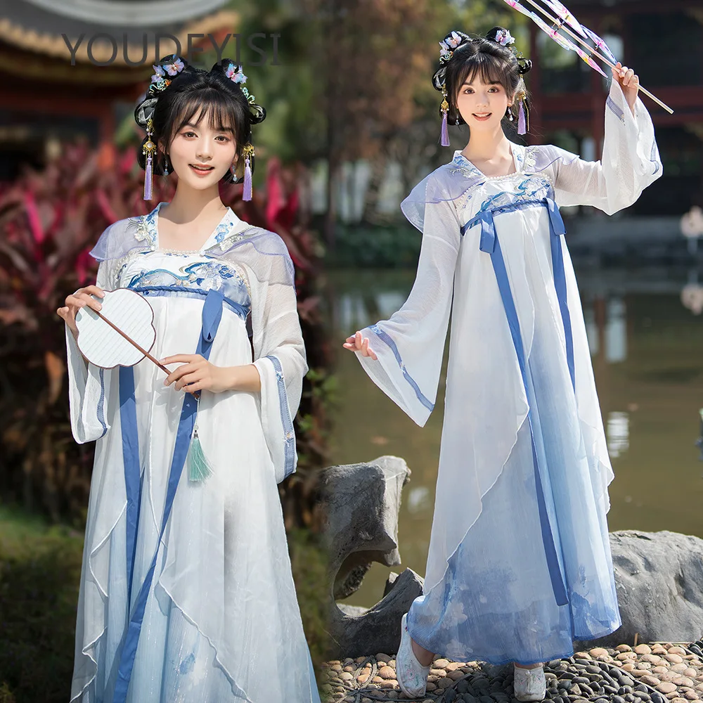 

YOUDEYISI Real Shot Original New Chinese Dress, Daily Commuting Can Wear National Style Skirt Women Hanfu