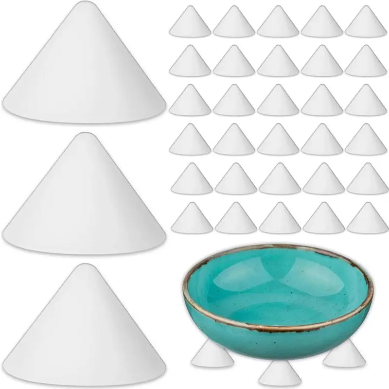 

100 упаковок гвоздей для гончарной печи, высокотемпературные огнеупорные конусные опорные гвозди для керамики, керамики, стеллажей для печи