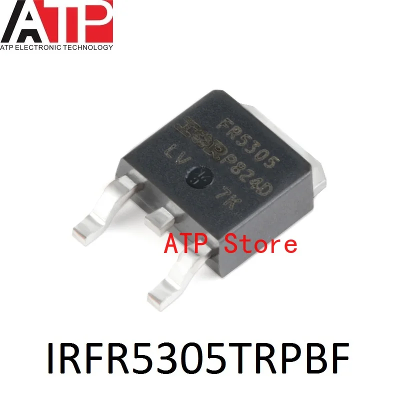 10-100PCS New Imported Original IRFR5305TRPBF IRFR5305 FR5305 TO-252 Transistors MOSFET P-CH 55V 31A DPAK