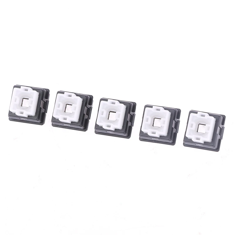 【C】5Pcs Romer-G Switch For G910 G810 G310 G413 G512 G613 Mechanical Keyboard Shaft Change Shaft Black Switch