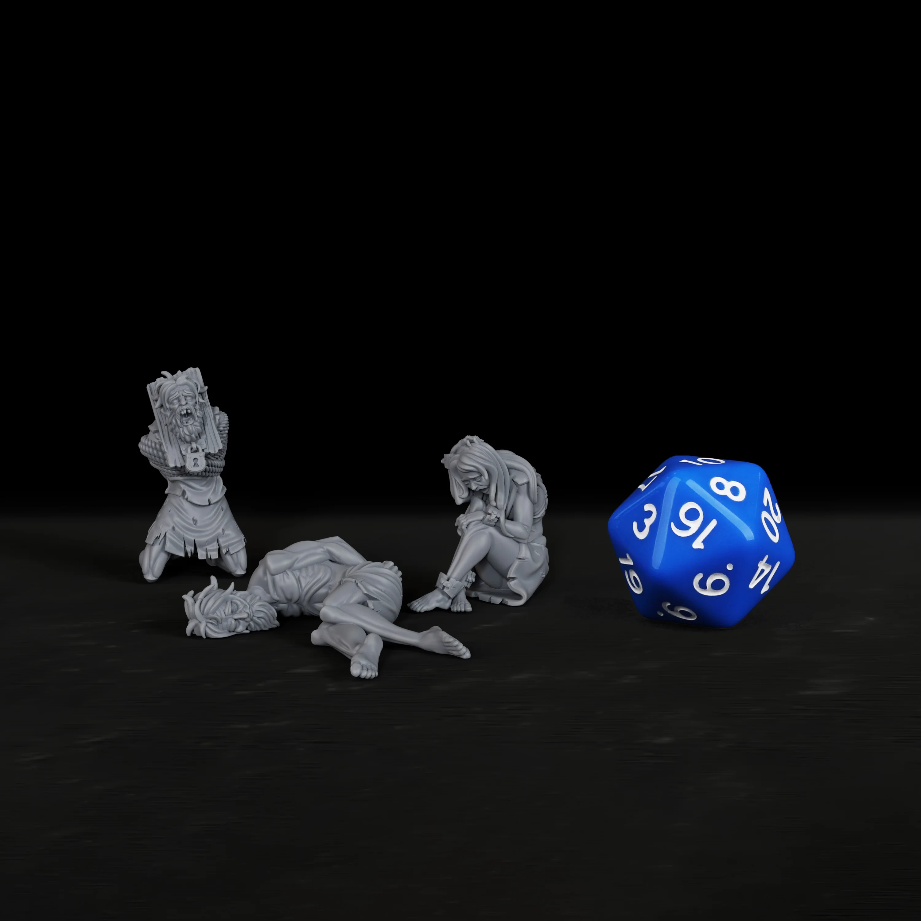 Set de Miniaturas de Prisioner - Board Game Rpg reseña y precio