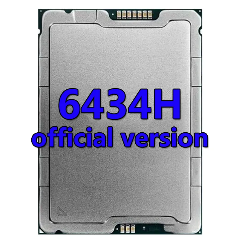 Xeon Gouden Medaille 6434H Versie Cpu 22.5Mb 3.7Ghz 8Core/16 Draad 195W Processor Lga4677 Voor C741 Server Moederbord