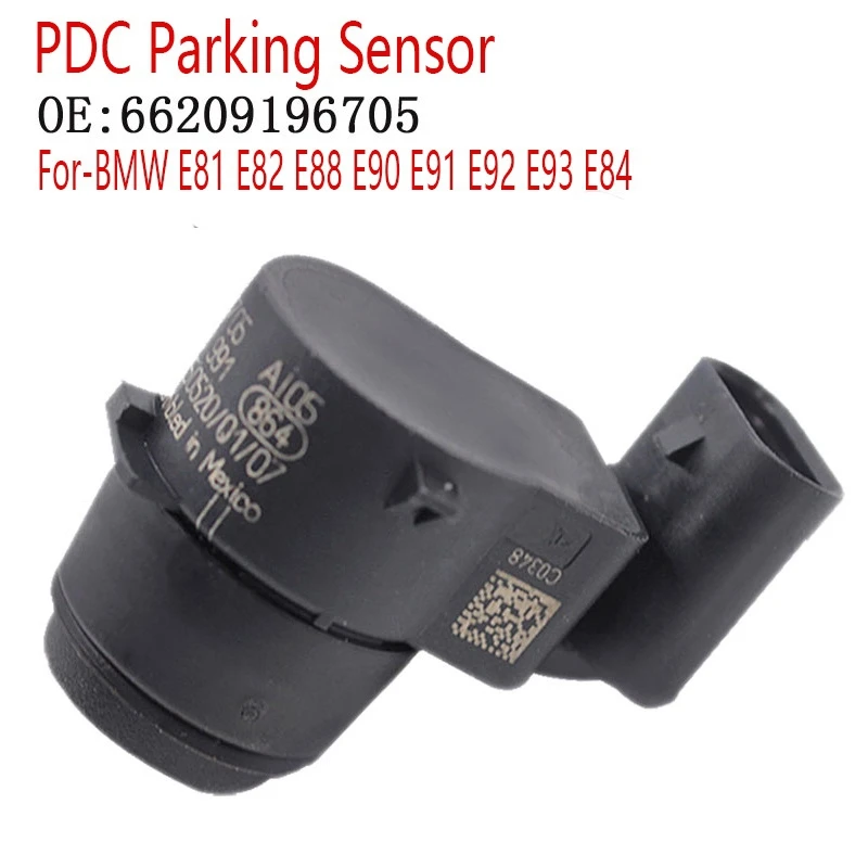 4 PCS PDC Parking Sensor For-BMW E81 E82 E88 E90 E91 E92 E93 E84 66209196705 9196705 66206934308 Reverse Sensor