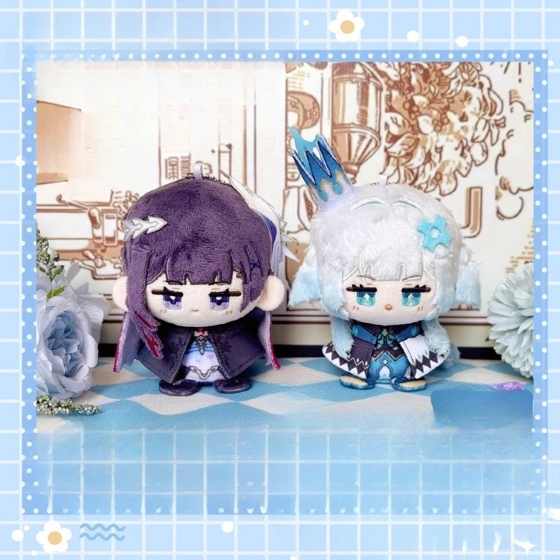 

12cm Anime Game Honkai: Star Rail Cerydra Hysilens Kawaii Cosplay Dango Cotton Doll Keychain Mini Soft Plushies Toy Figures Gift