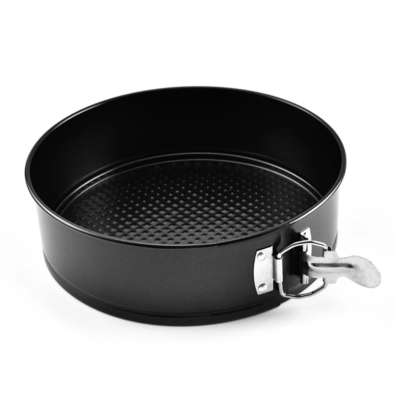 2 pezzi Springform Pan 9 pollici 4 pollici, pentole per Cheesecake Premium fondo rimovibile, Set di teglie rotonde a forma di molla