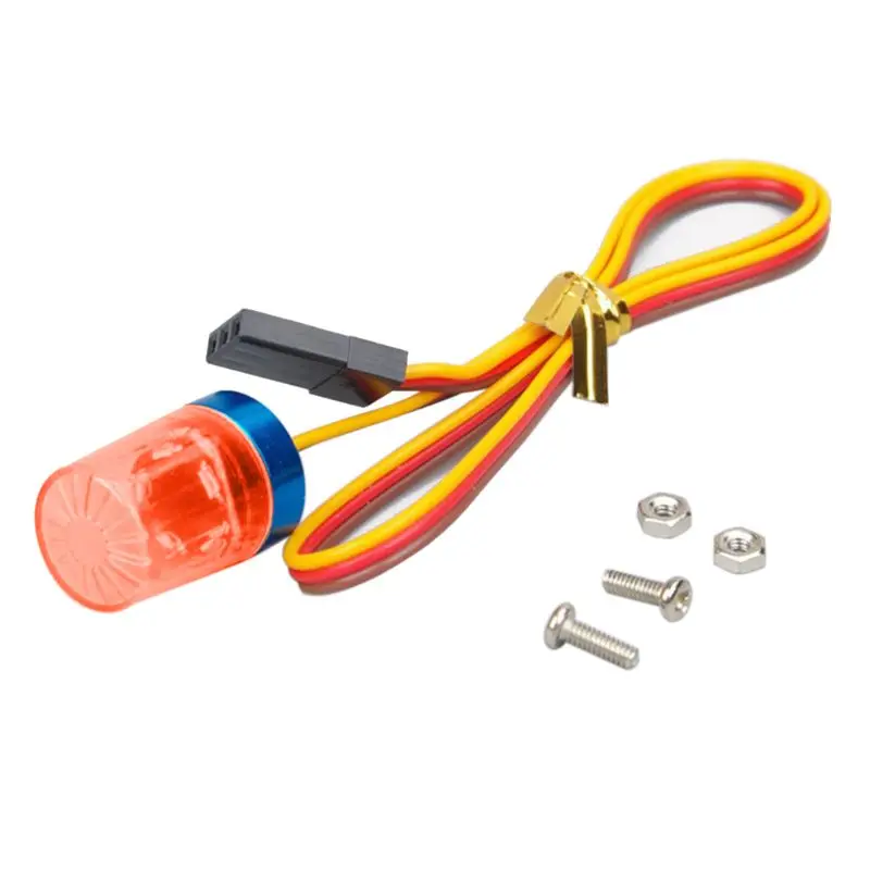 Multi-function LED Lamp Strobing-blasting Flashing Rotating Light for 1/10  Car 1:14 Tamiya Tractor  Engineering Truck