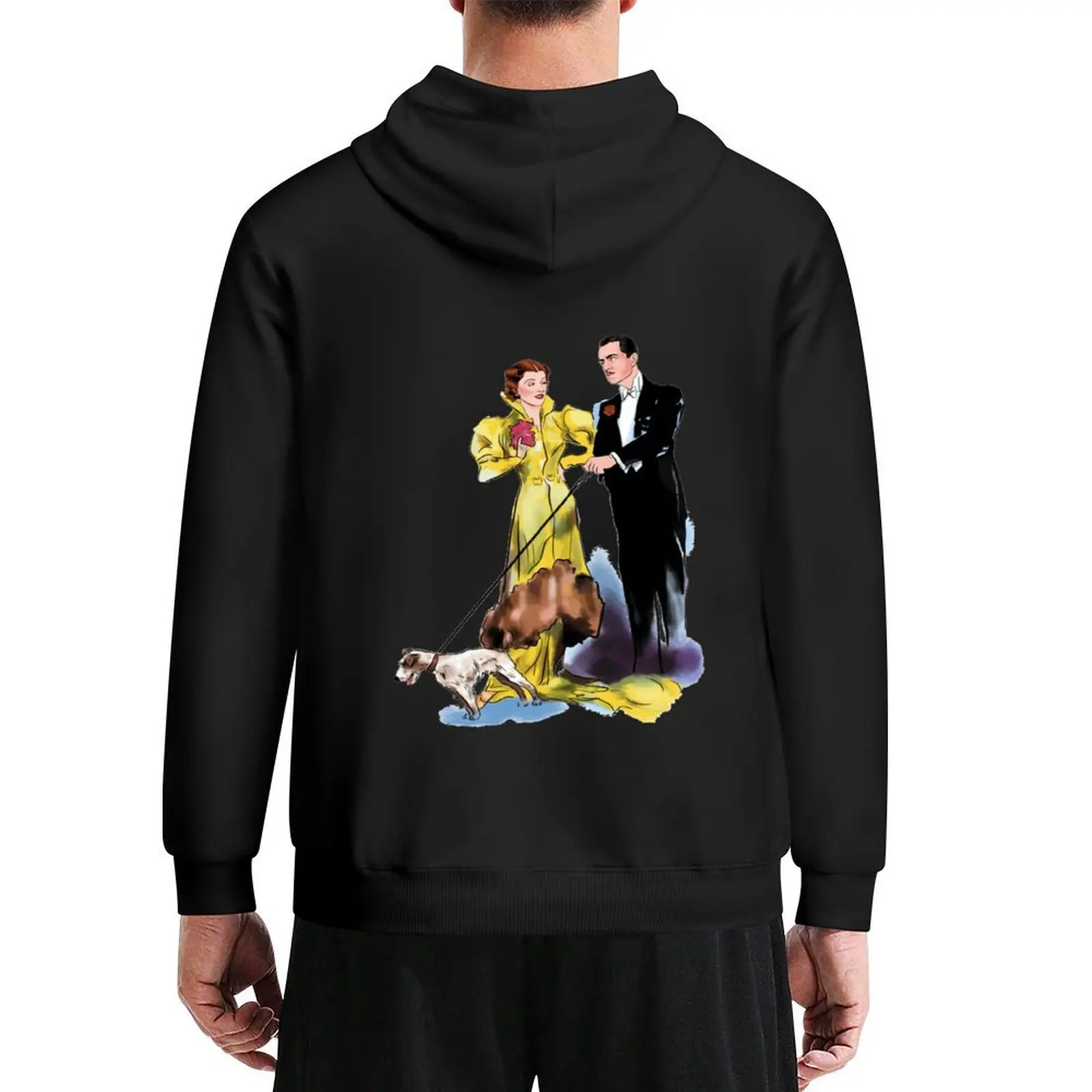 

The Thin Man - Myrna Loy & William Powell Hoodie autumn korean autumn clothes male clothes men's clothing hoodie for men