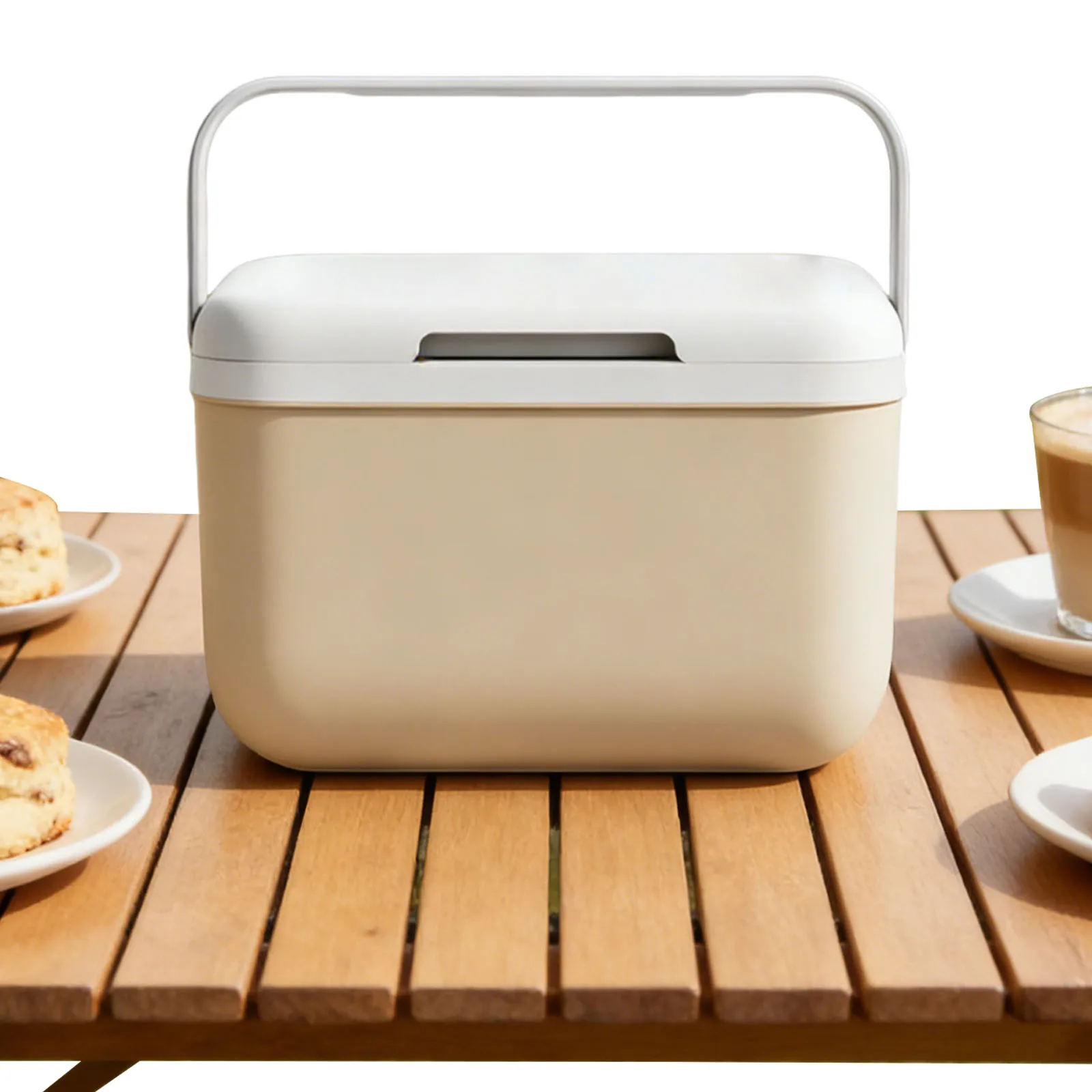 5L Small Hard Cooler Box 24H Cooling & 5-8H Warm Insulated Car Cooler for Picnic Beach Travel Concerts Sports and More
