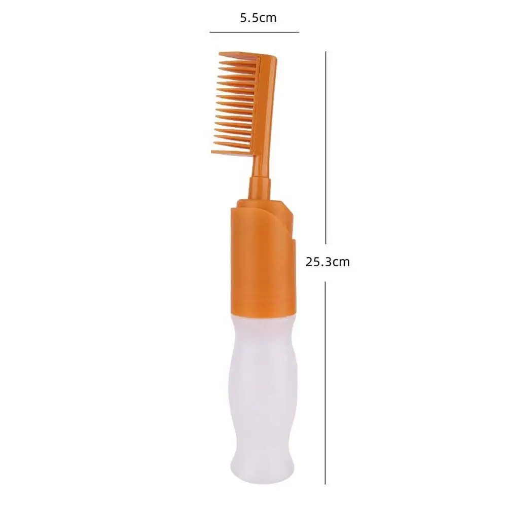 Tool Cosmetic Container Hair Salon Refillable Empty Bottle Applicator Hairs Brush Hair Dye Bottle Hair Colouring Comb Bottle