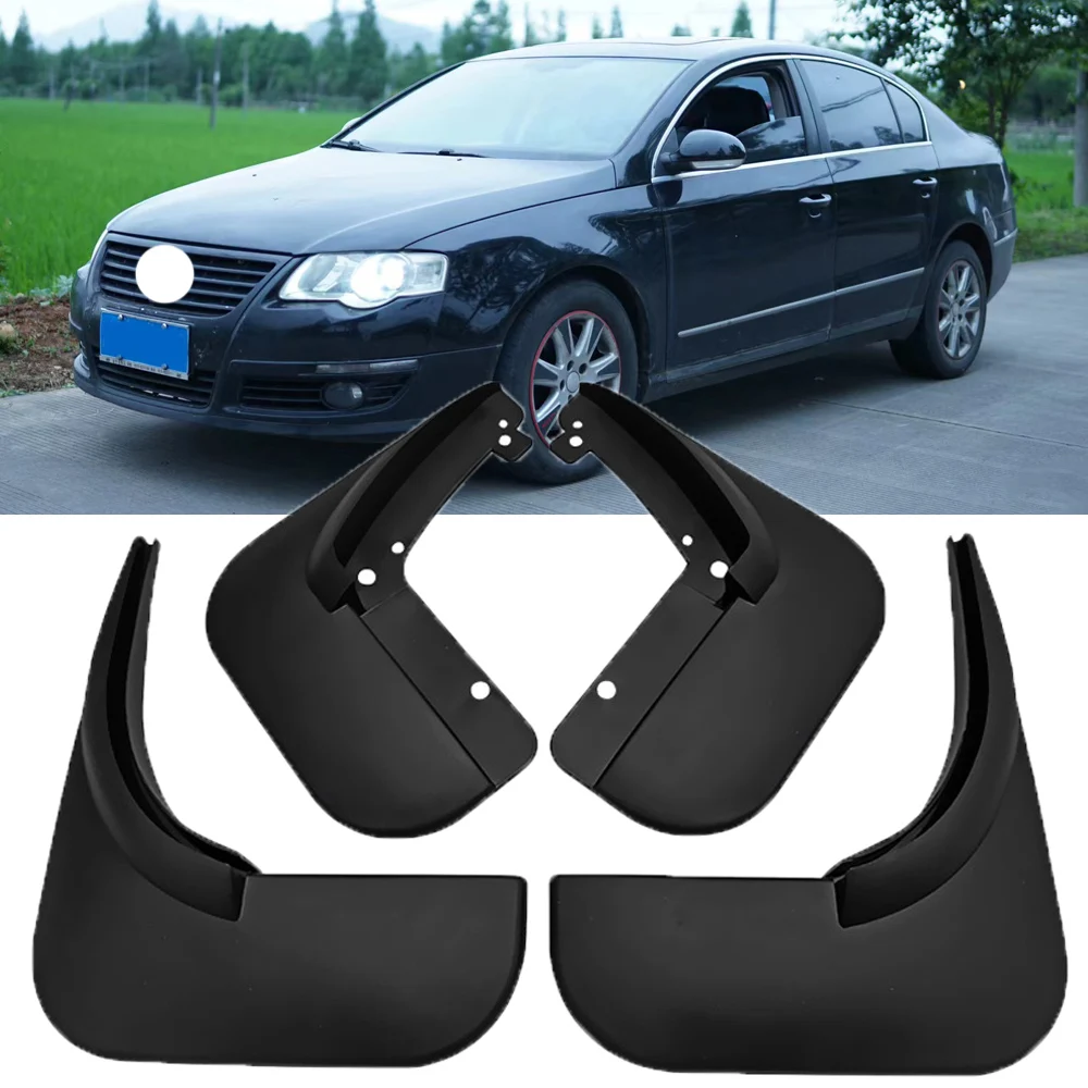 

4X Car Mud Flaps For Volkswagen VW Passat B6 2005-2010 Splash Guards Mudguards Front Rear Fender Car Accessories