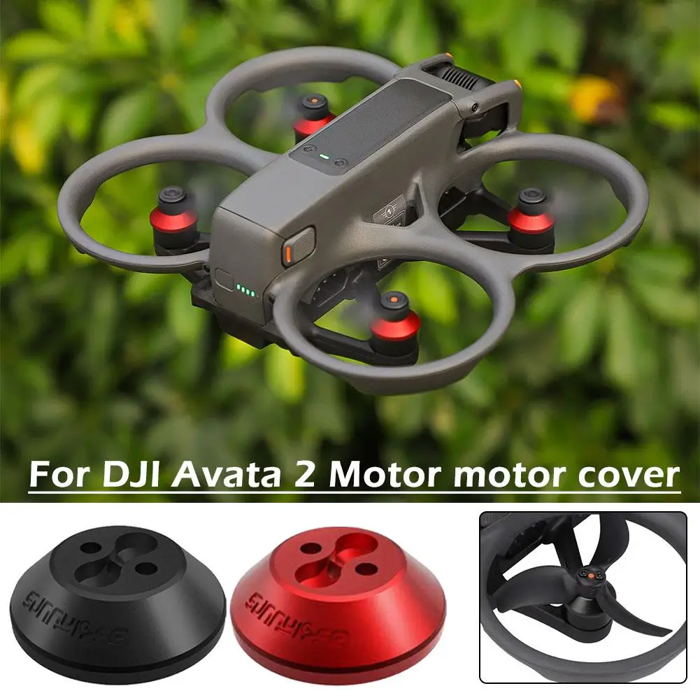  for dji Avata2 Motor Cover Aluminum Alloy Electronic Motor Protective Sleeve  Motor Dust And Moisture-proof Accessories