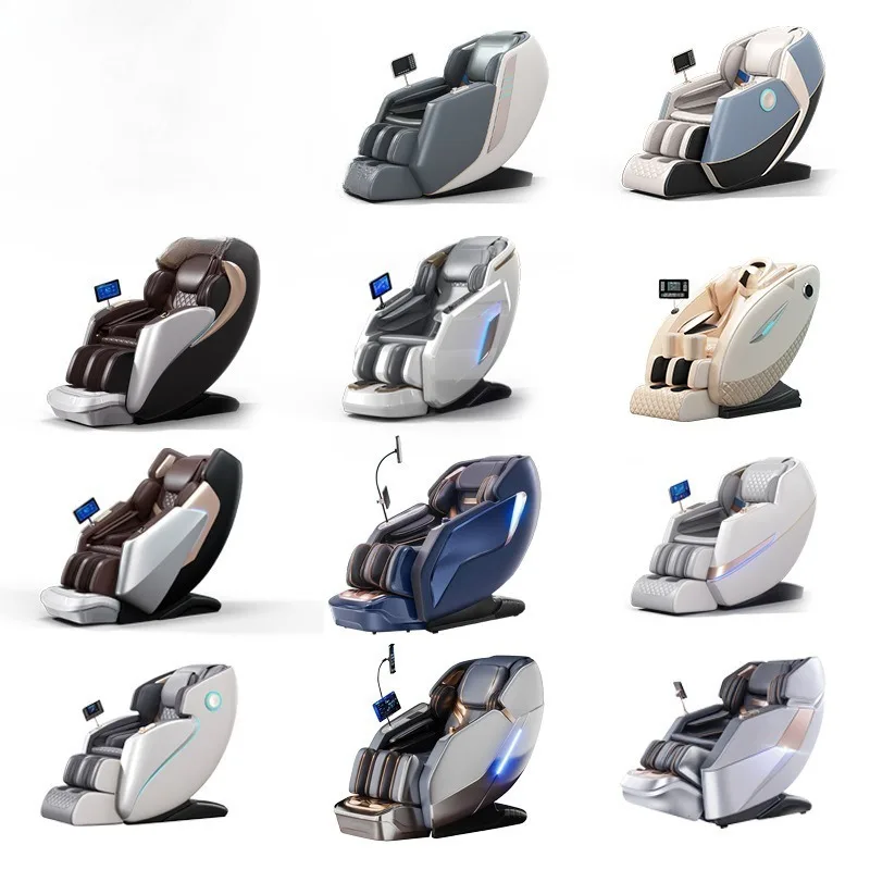 Massage chair sl rail 4D movement language voice control home space capsule automatic full body luxury press