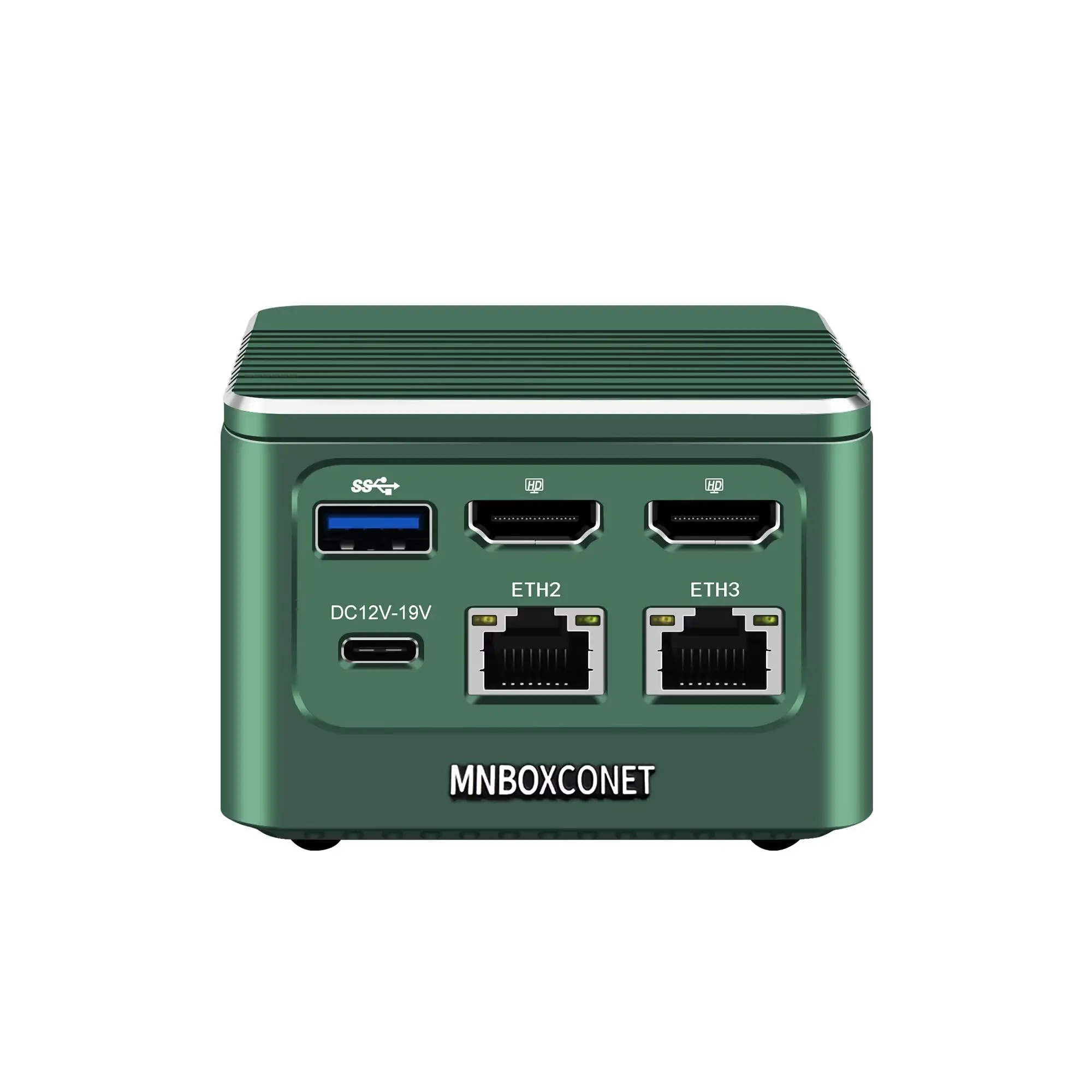 MNBOXCONET ミニPC Core i3 N305 (8コア/8スレッド、最大3.8GHz)、ミニコンピューター ブラック Linux、Wifi6/BT5.2、2ポート I226-V 2.5Gbe LAN