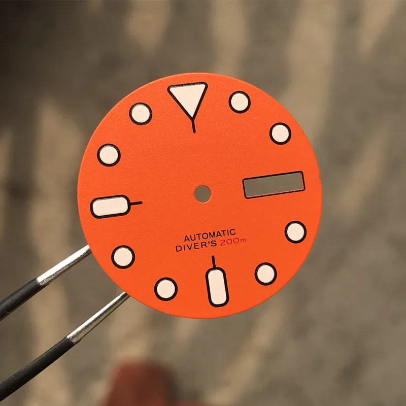 Accesorios de reloj Z15, esfera NH36, estilo de calendario dual, adecuado para movimiento automático japonés