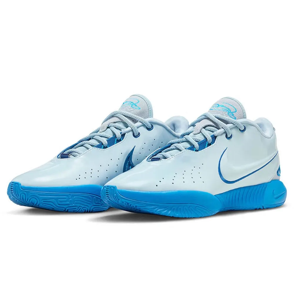 

Мужские низкие баскетбольные кроссовки Nike Lebron 21 EP универсального стиля, синие, FQ4146-400