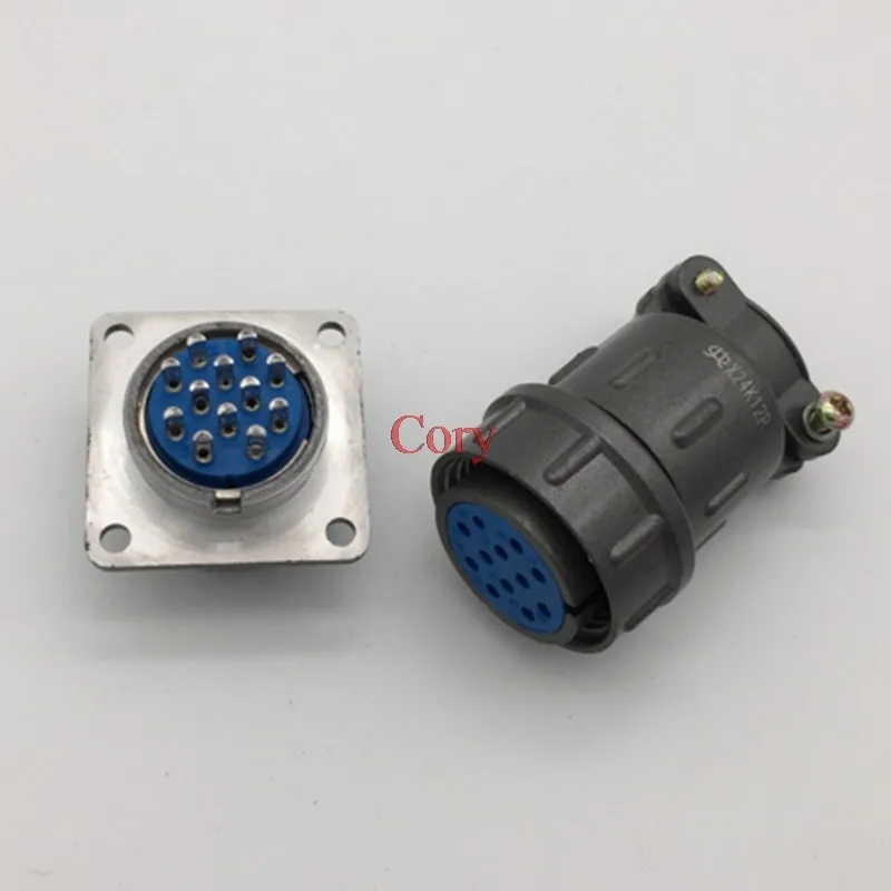1pc Luftfahrt stecker 24mm Stecker cx24 Rundst ecker 12/19/Pin Stecker & Buchse