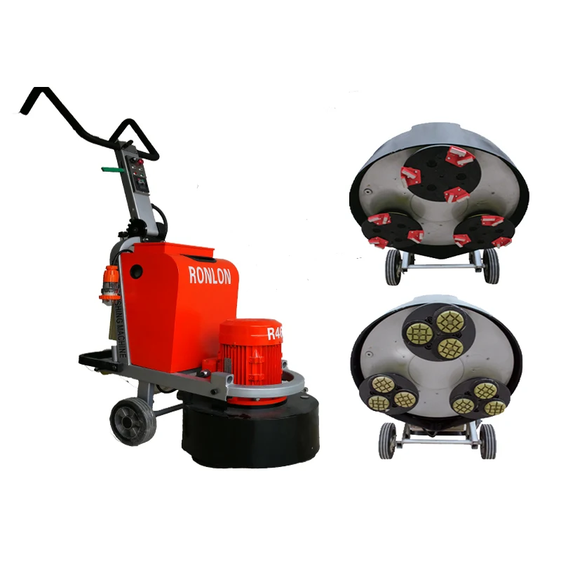 Ronlon R460 High Quality 7.5HP 3phase Concrete Floor Grinding Grinder Machine for Sale