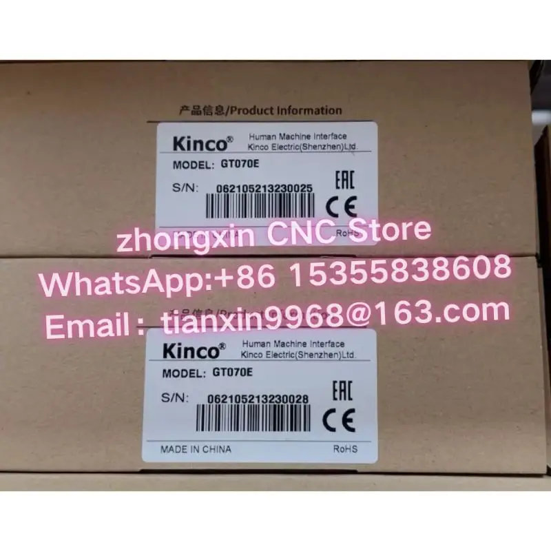 Kinco GL070 GL070E HMI Touch Screen 7 inch 800*480 Ethernet 1 USB Host new Human Machine Interface upgrade MT4434TE MT4434T