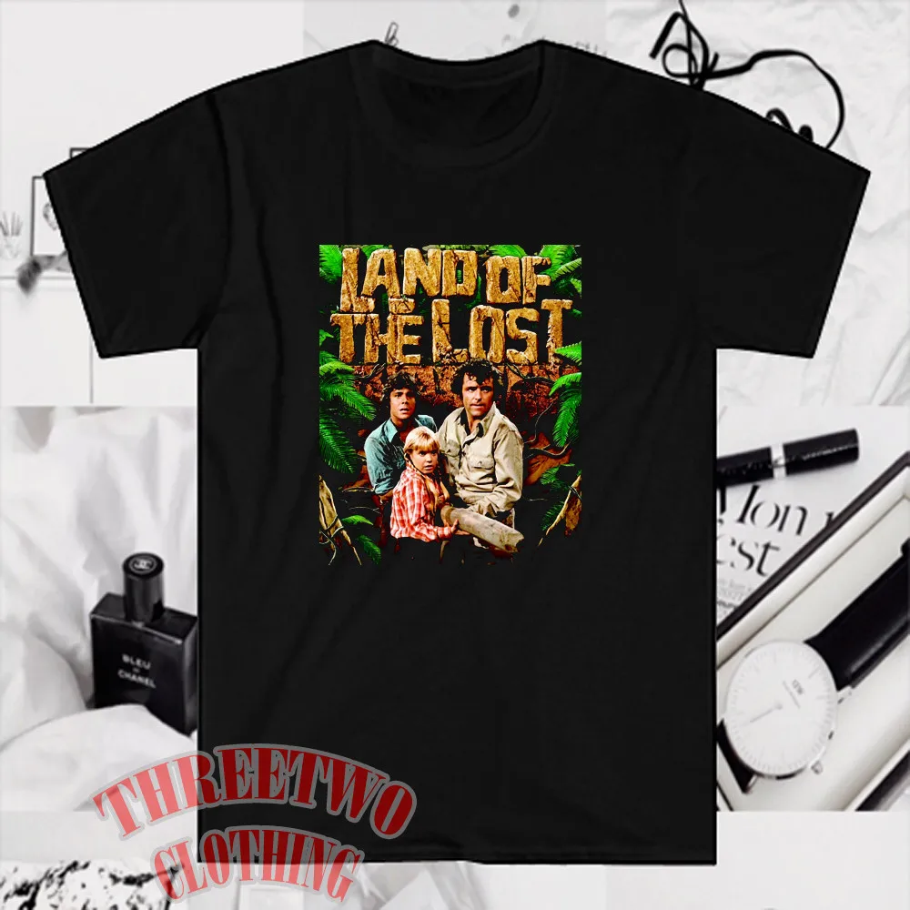 Land Of The Lost Retro TV Show Men's Black Size S to 5XL