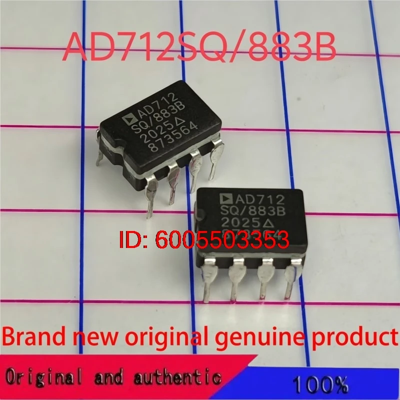 100% brand new AD712S AD712SQ AD712SQ/883B Original and authentic products encapsulation:CDIP8