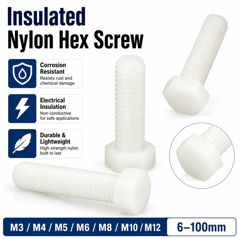 1-50-pecas-parafusos-sextavados-de-nylon-branco-m3-m12-6-100mm-com-tampa-isolada-de-plastico-para-uso-eletronico-e-industrial