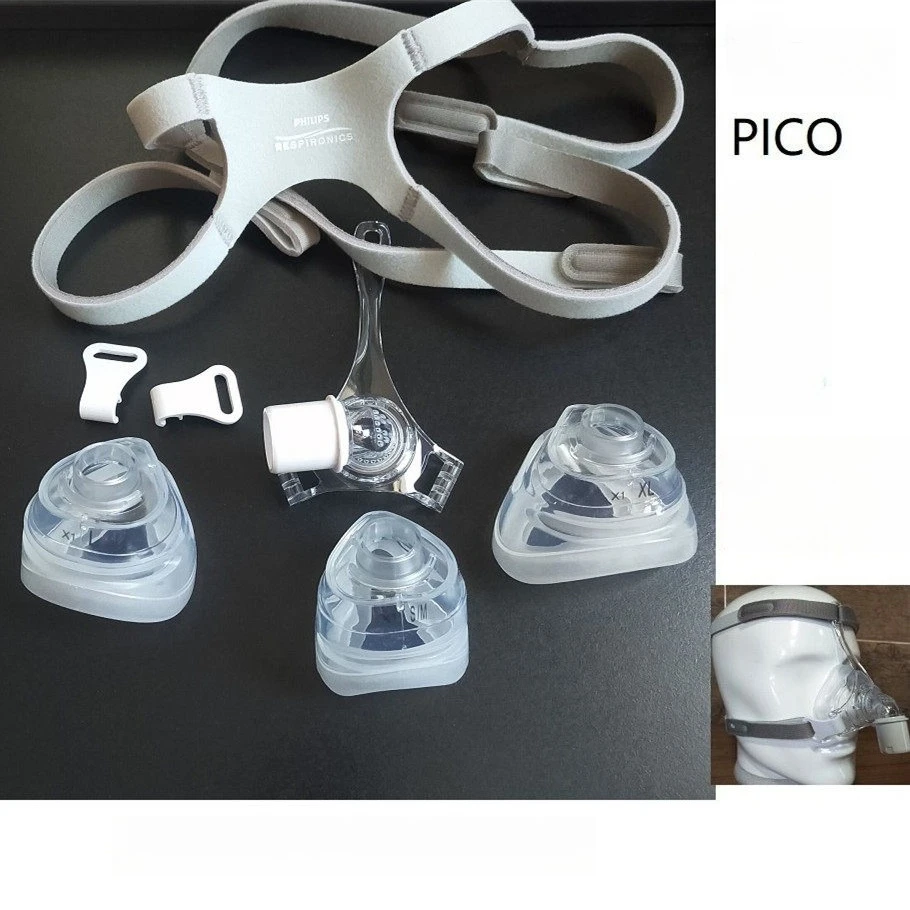 

Original Ventilator Nasal Mask Silicone Nasal Pad PICO Nose Mask Headband Frame Headband Buckle Replacement Accessories