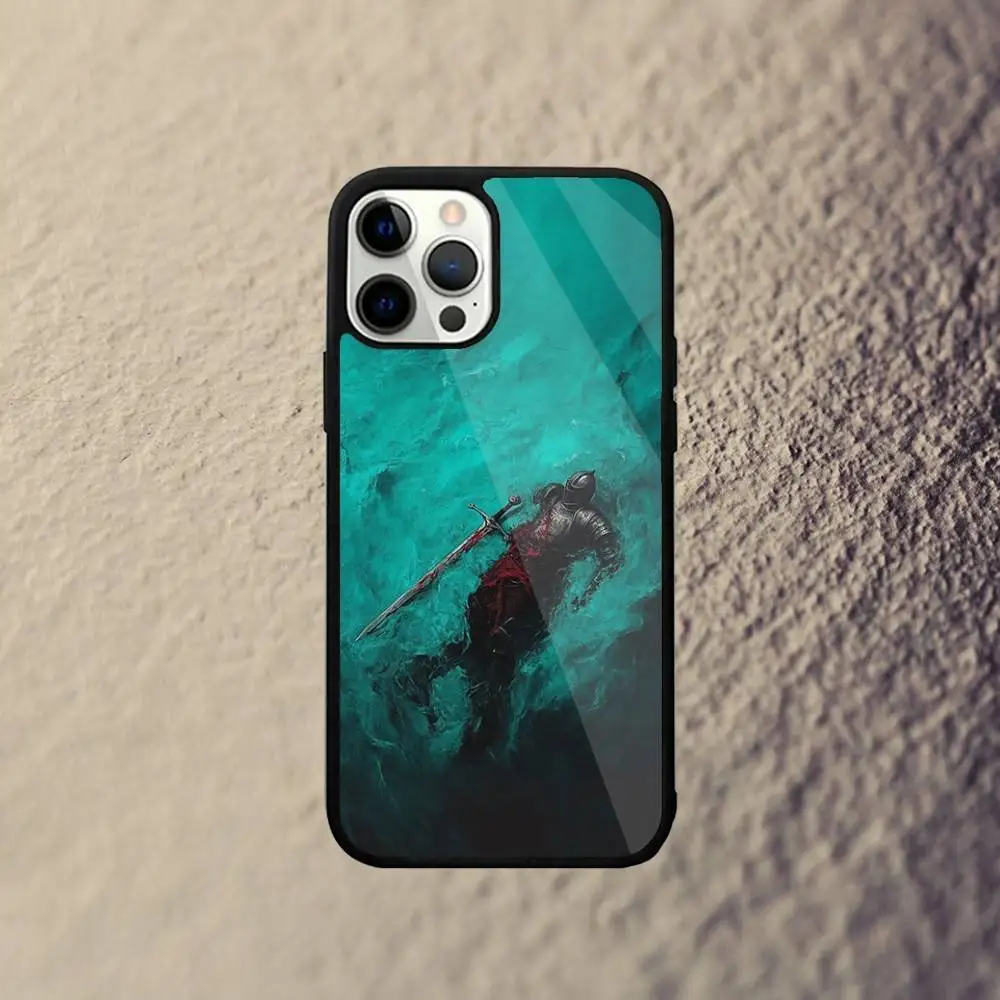 حافظة هاتف Knights Templar لهاتف iPhone 17,16,15,14,13,12,11,Pro,Max,Plus,Mini,SE4,E شحن لاسلكي Magsafe مغناطيسي