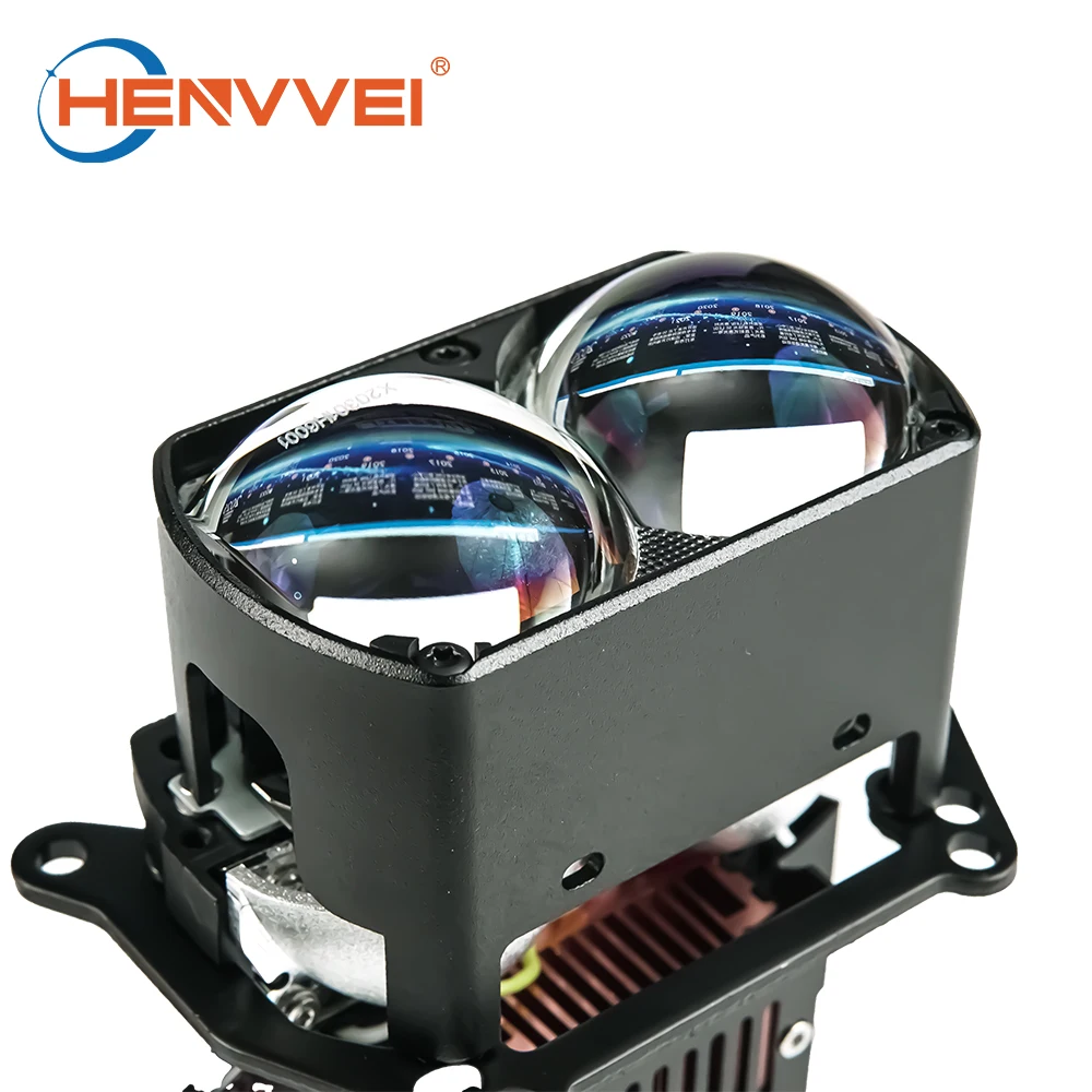 For HENVVEI Compact Yet Powerful Car Headlights Upgraded With 97w 6500k