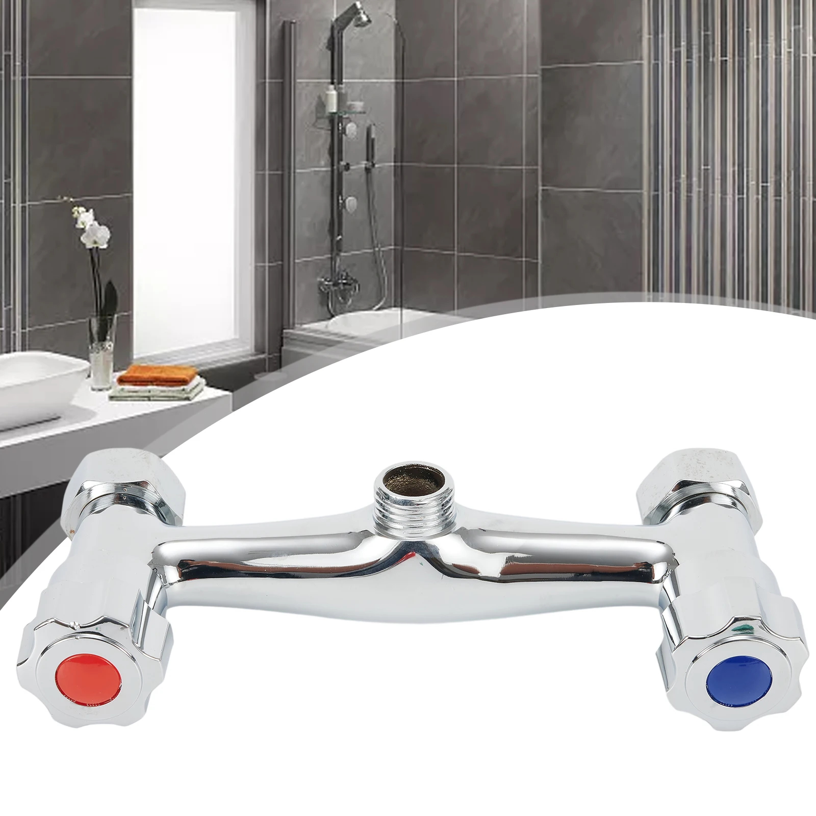 Brand New Shower Mixer Valve for durable Practical Responsive Safe Shower Mixer for taps Stable Performance Chrome Finish