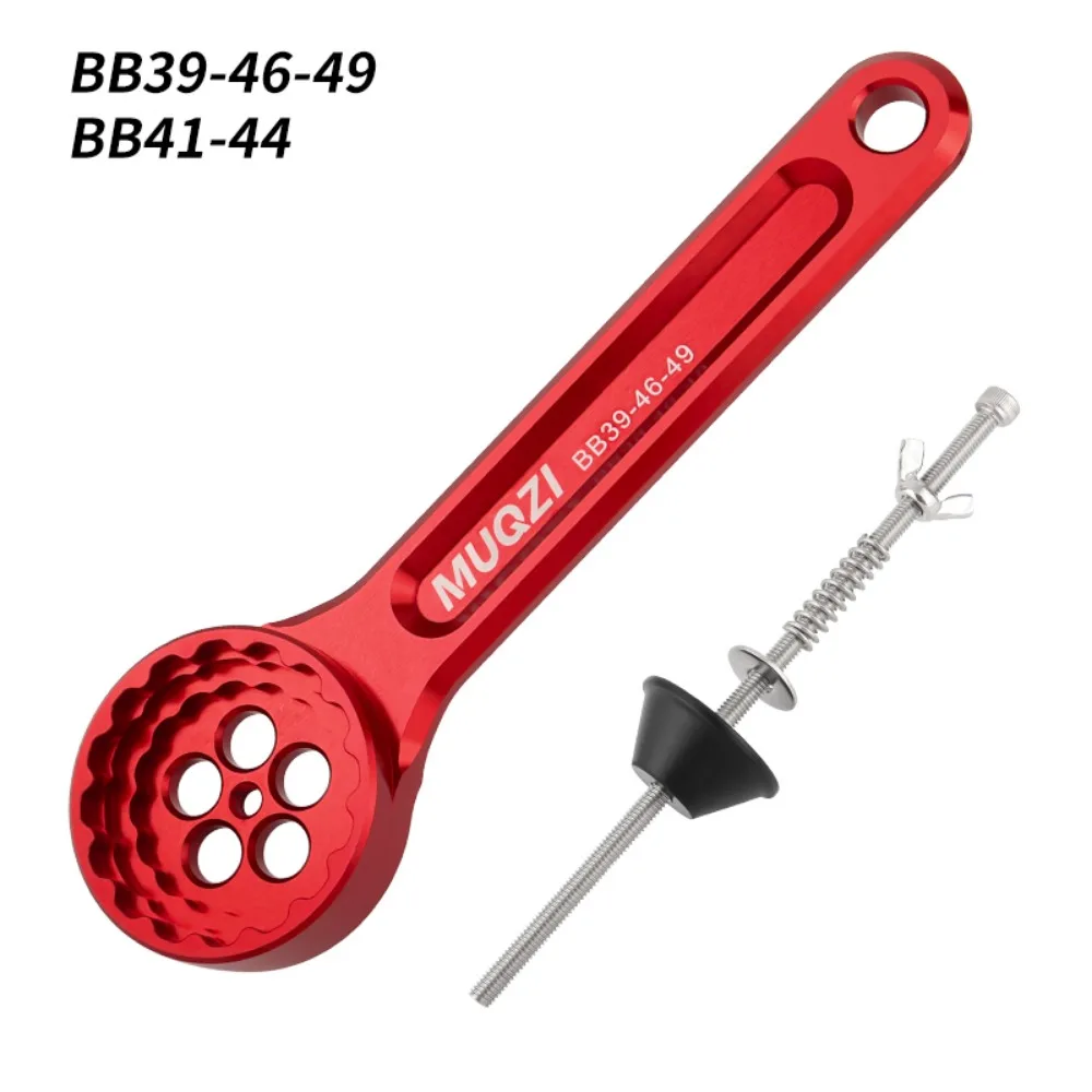 

5-in-1 Bike Center Axis Disassembly Tool Portable Anti-loosening Device Bottom Bracket Wrench 39/41/44/46/49mm Convenient