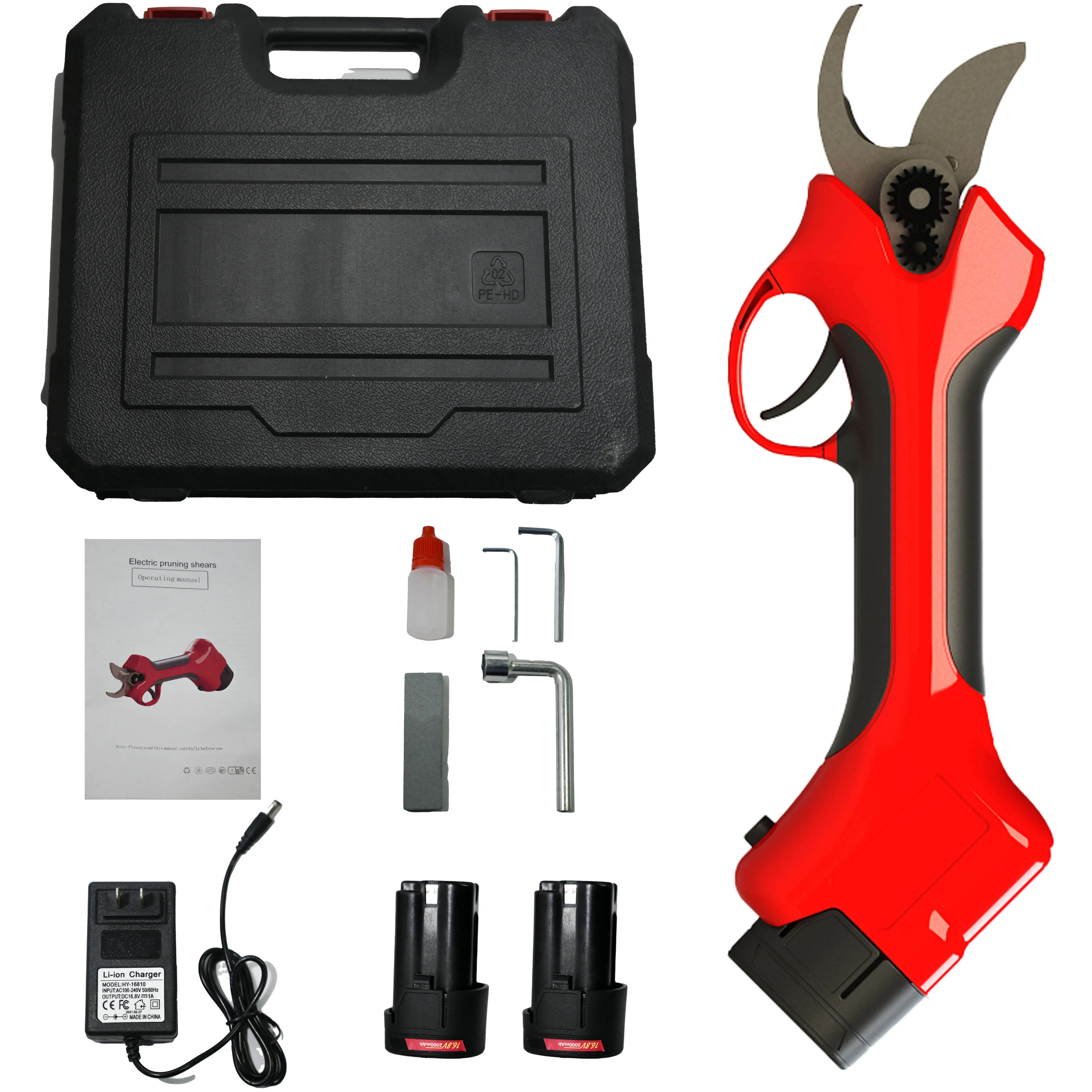 25-40mm Cutting Orchard Vineyard Garden Work Cordless Secateurs High Efficiency Electric Pruning Shears Scissors - view 5