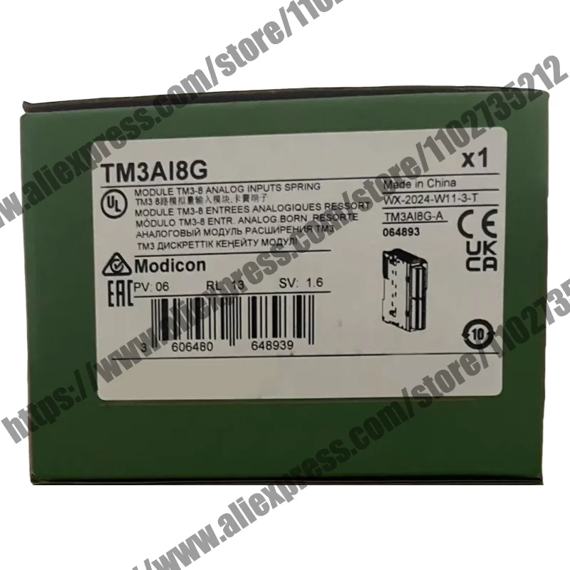 

New And Original TM3TI8T TM3DI16G TM3DQ32UK TM200CE24R TM241C40U TM200CE24T TM3AI8G Analog Input Module