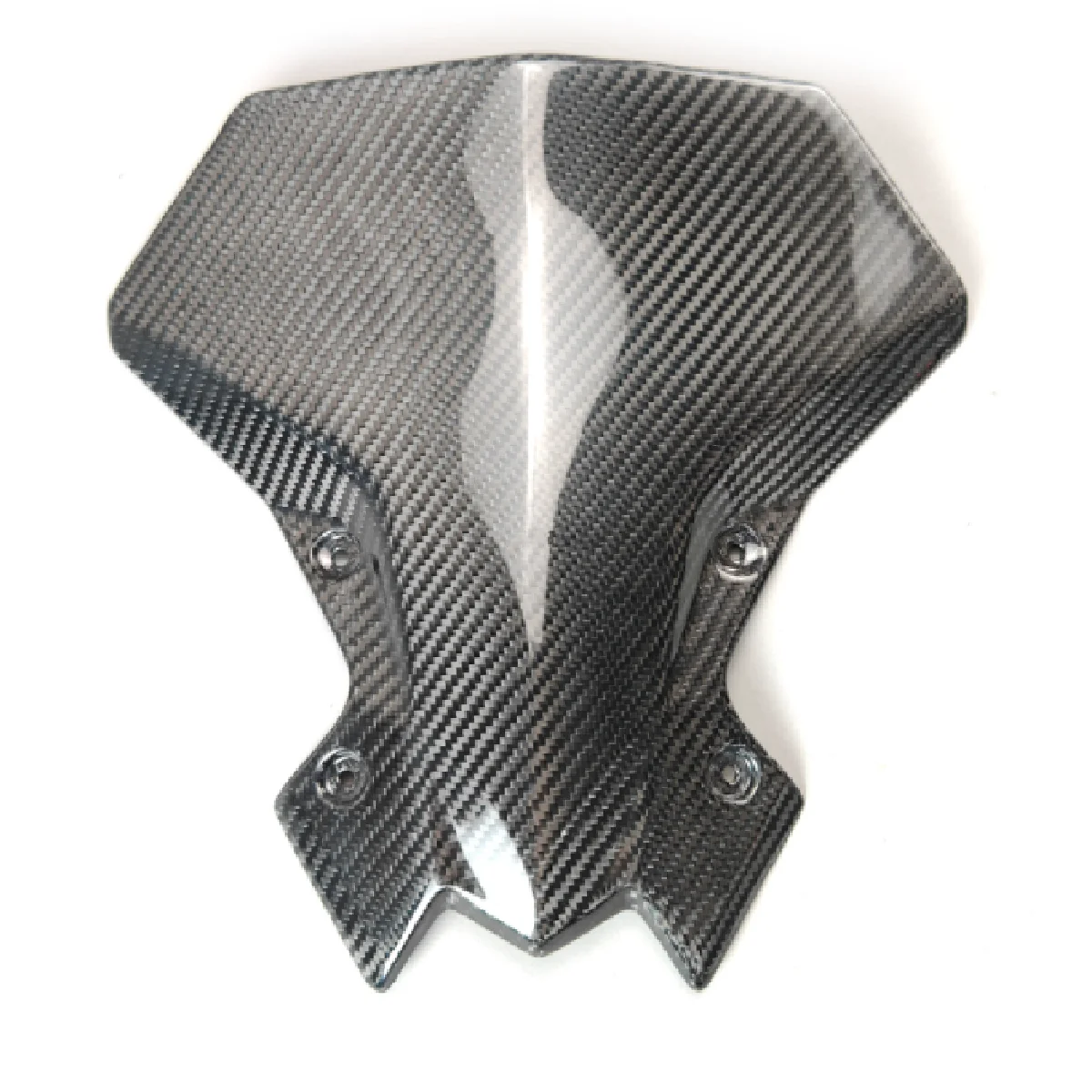 For Kawasaki Z900 2020 2021 2022 2023 2024 3K 100% Dry Carbon Fiber Motorcycle Accessories Enhance Windshield Windscreen Fairing
