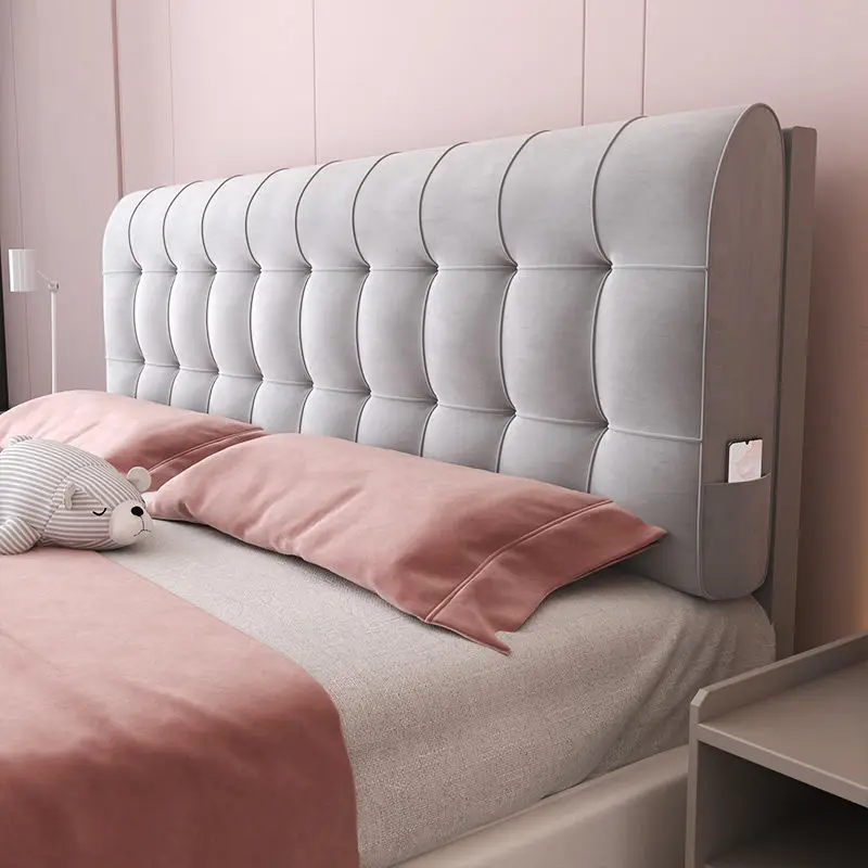 Bedside cushion headboard soft-packed tatami bed head cover modern minimalist ins double large back cushion removable washable