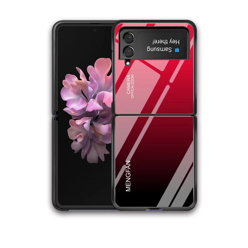 ZFlip4 Funda ケースサムスンギャラクシー Z フリップ 4 Z フリップ 3