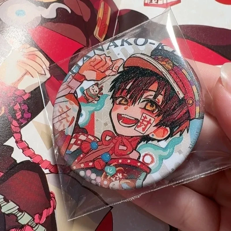 Japan'S Super Popular Cartoon Hanako Jun 10th Anniversary Series Badge, With High Value, Exquisite Brooch And Girlish Feeling