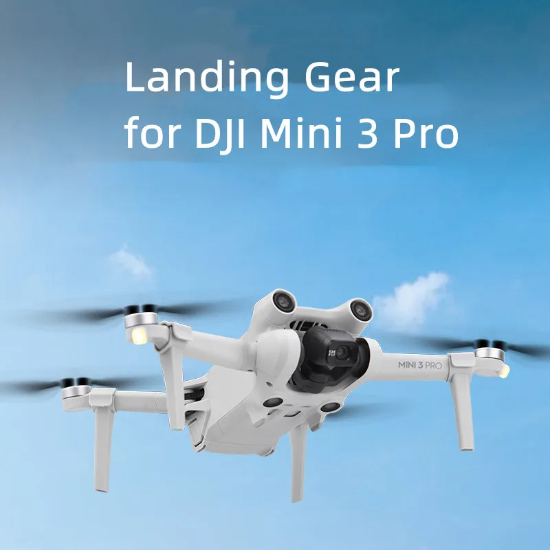 Landing Gear for DJI Mini 3 Pro Drone Heighten Landing Leg Extended Support Kits Quick Release Feet Accessory